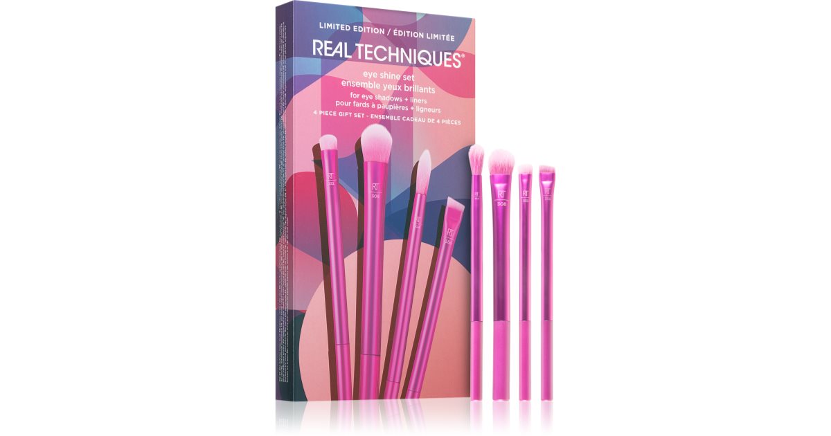 Real Techniques Limited Edition Eyelining Set - Plush Synthetic Bristles main image 0