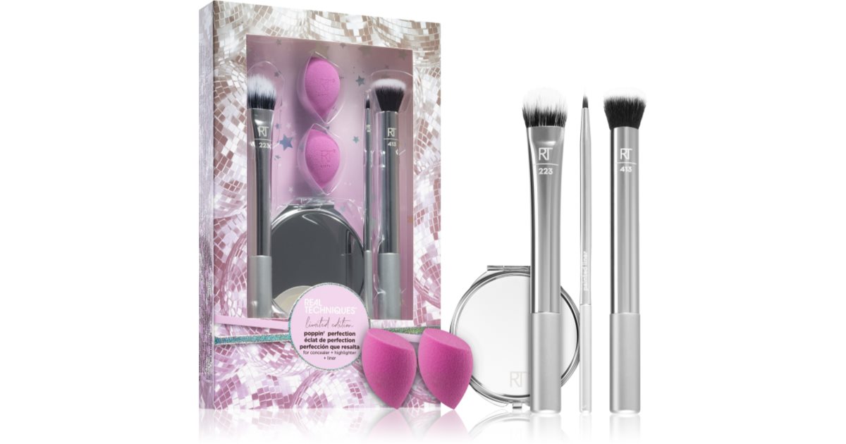 Acquistare Real Techniques - Set di pennelli + specchio Poppin' Perfection