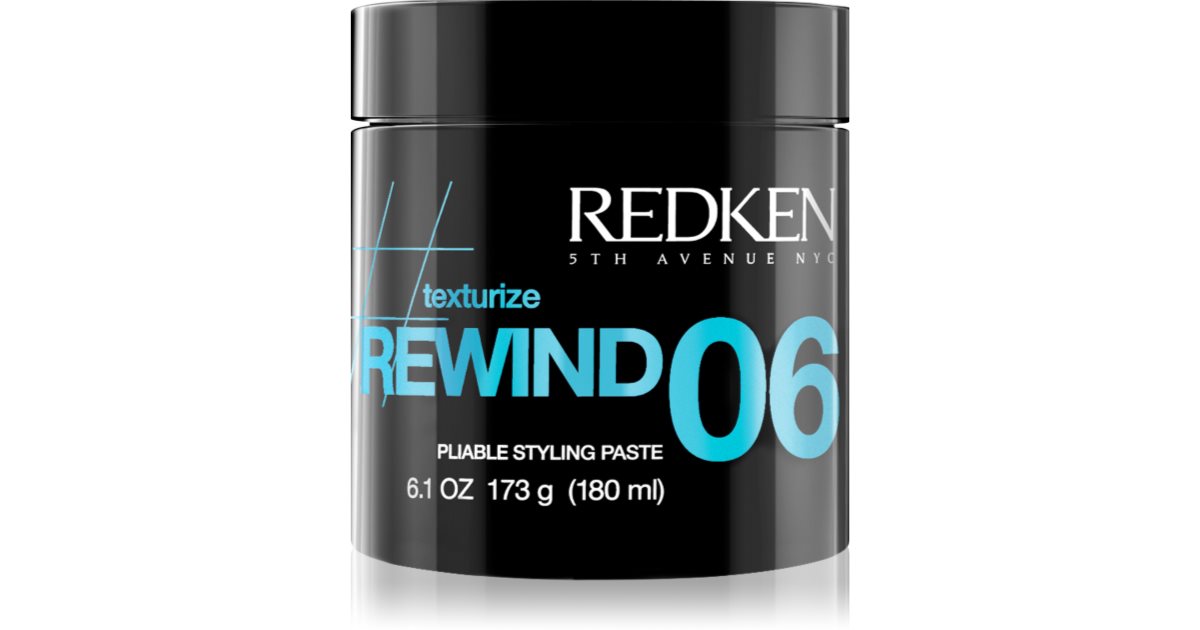 Redken Texturize Rewind 06 styling modelling paste for hair notino.co.uk