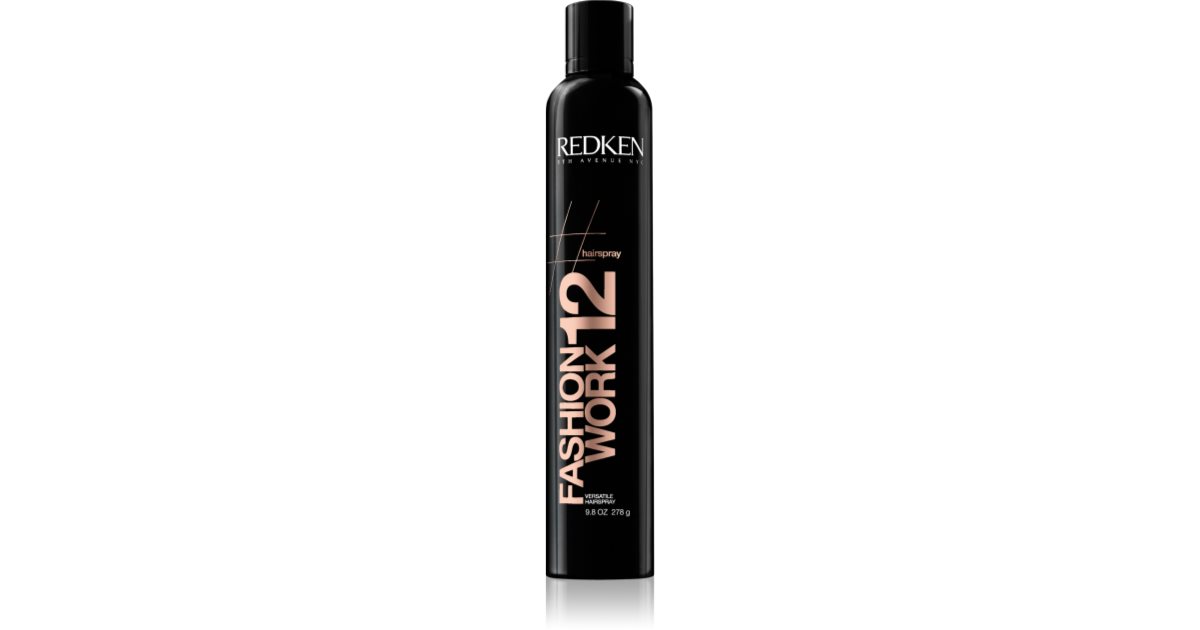 Redken Hairspray Fashion Work 12 Spray Pour Cheveux Colorés Notinofr