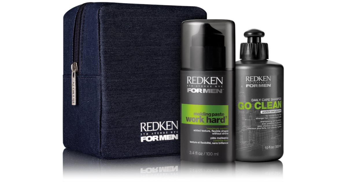 Redken For Men Go Clean set I. (For Dry And Normal Hair) for Men ...