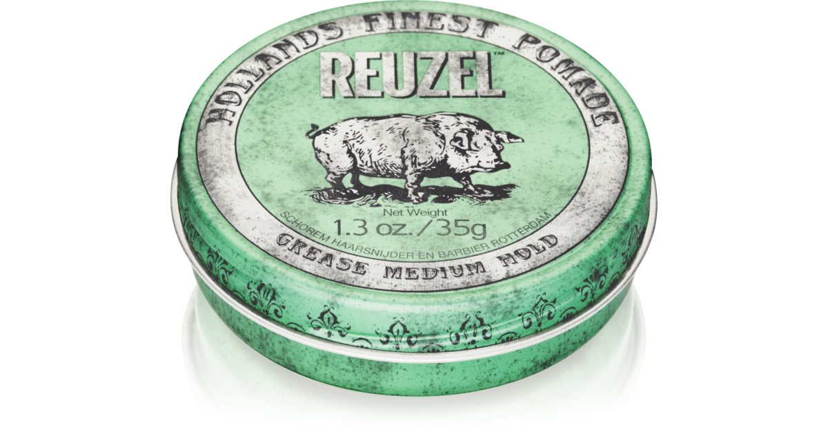 Reuzel Hollands Finest Pomade Grease Haar pommade Medium Fixatie