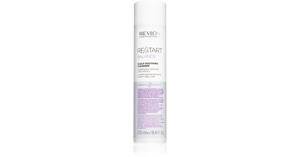 Revlon Professional Re/Start Balance soothing shampoo for sensitive ...