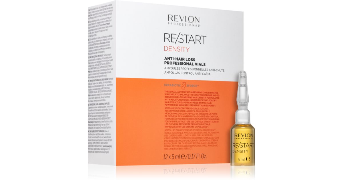 Revlon Professional tegen Kuur Density Haaruitval Intensieve Re/Start
