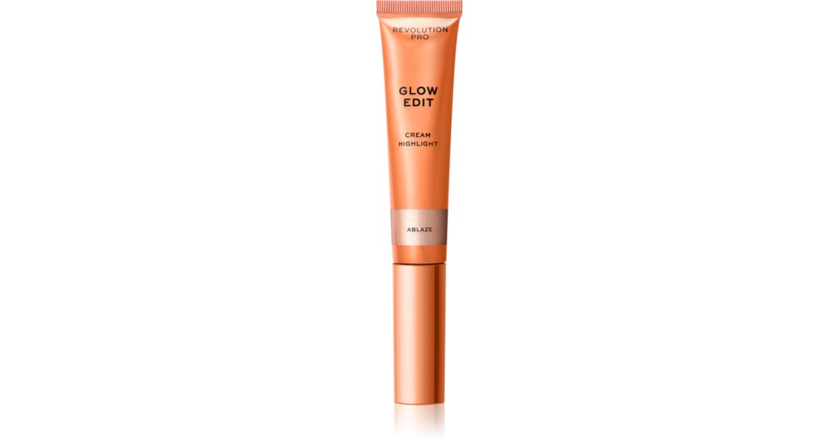 Revolution Pro Glow Edit Schimmerndes Lippenöl – Feuchtigkeitsspendend Mit Vitamin E, Nicht Klebend, Farbe Forever Orange, 8 Ml, Vegan