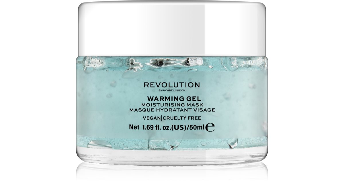 Revolution Skincare Warming Gel Hydrating Face Mask notino.ie