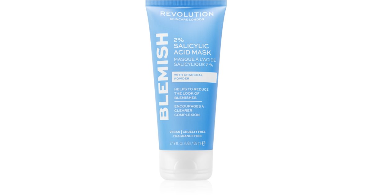 Revolution Skincare Blemish Salicylic Acid Mascarilla Limpiadora Con