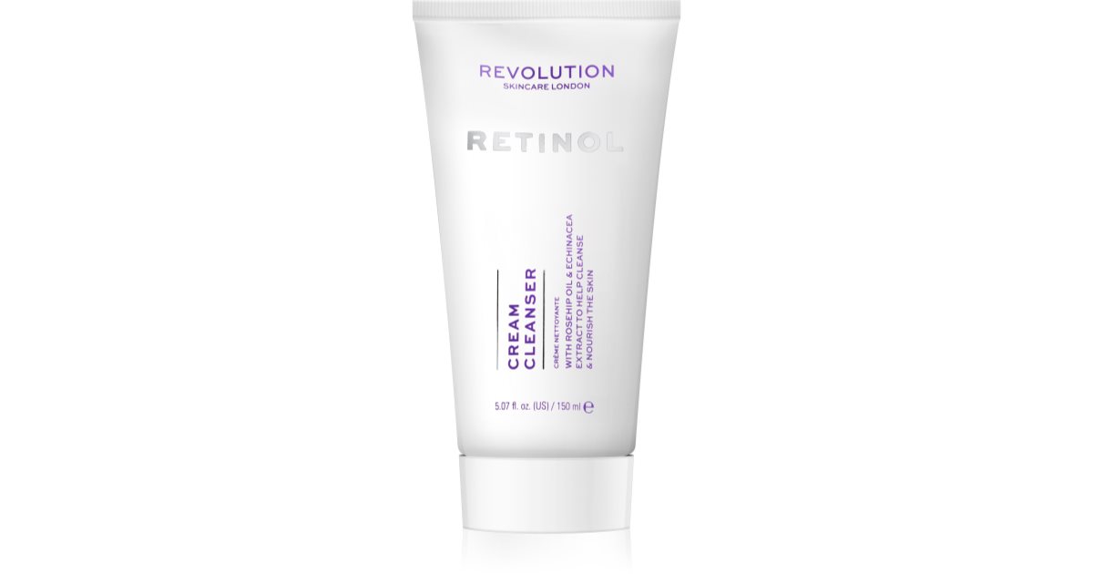 Revolution Skincare Retinol gentle cream cleanser with antiwrinkle