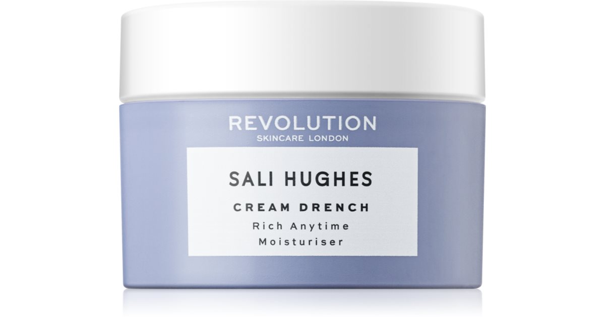 Revolution Skincare X Sali Hughes Cream Drench Hydrating Cream For Dry ...