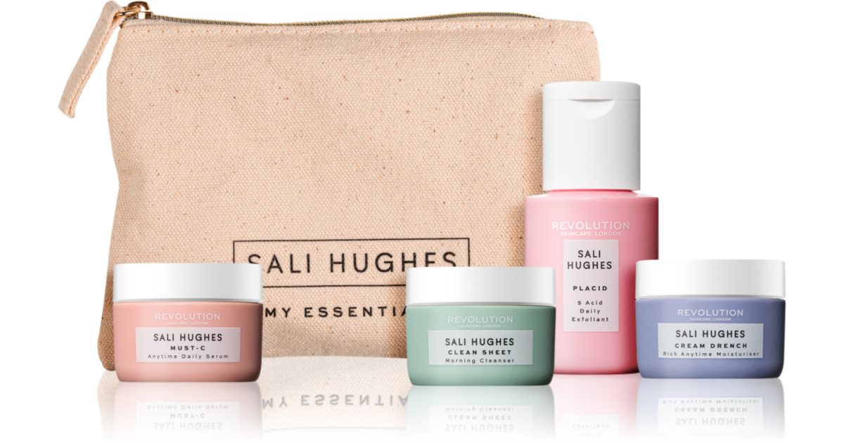 Revolution Skincare X Sali Hughes Mini Kit Travel Set (with Nourishing ...