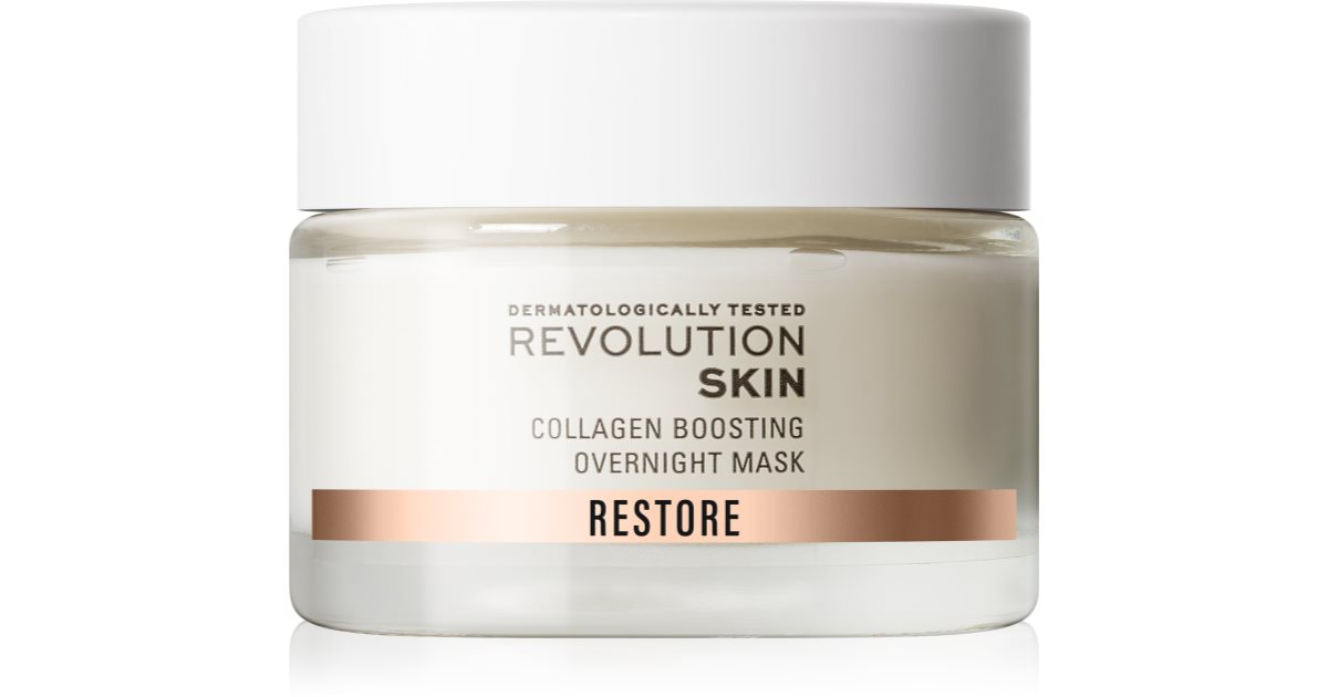 Makeup Revolution Night Cream – Quinoa Night Peel, 50 Ml, Für Strahlende Haut über Nacht