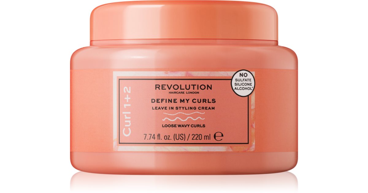 Revolution Haircare My Curls 1+2 Define My Curls Styling Cream for wavy