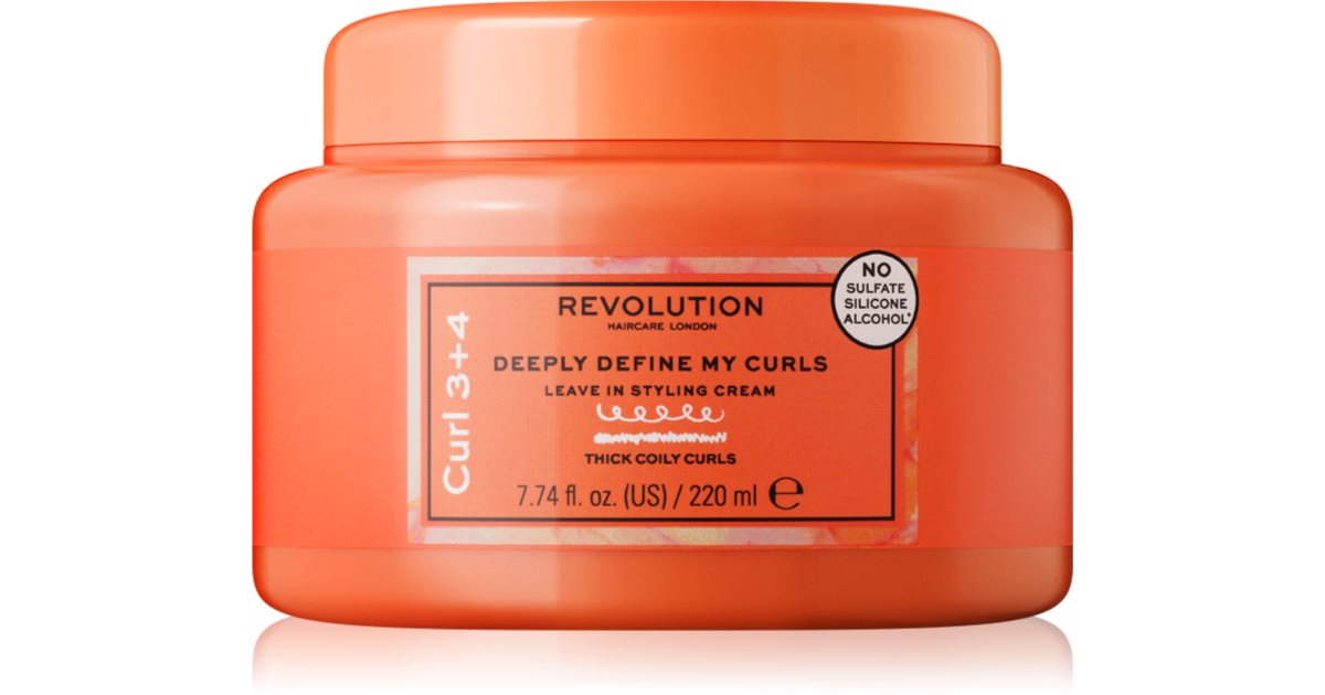Revolution Haircare My Curls 3+4 Deeply Define My Curls styling cream