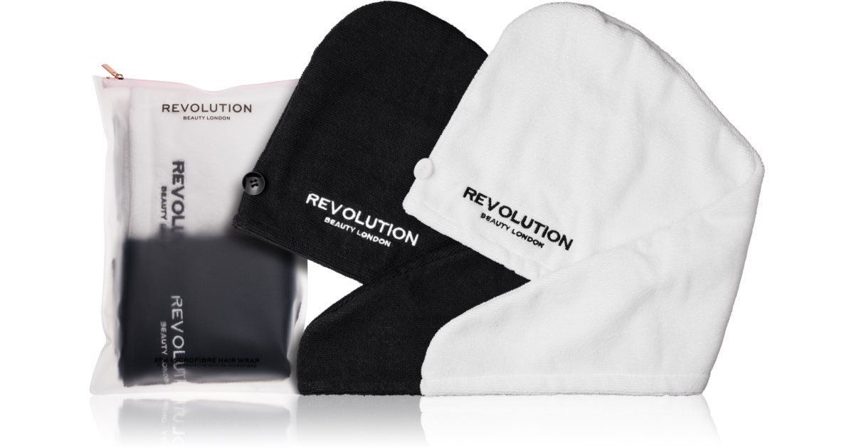 Revolution Haircare Microfibre Hair Wraps toalha para cabelo