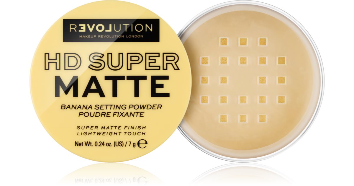 Revolution Relove HD Super Matte Setting Powder with matt effect ...