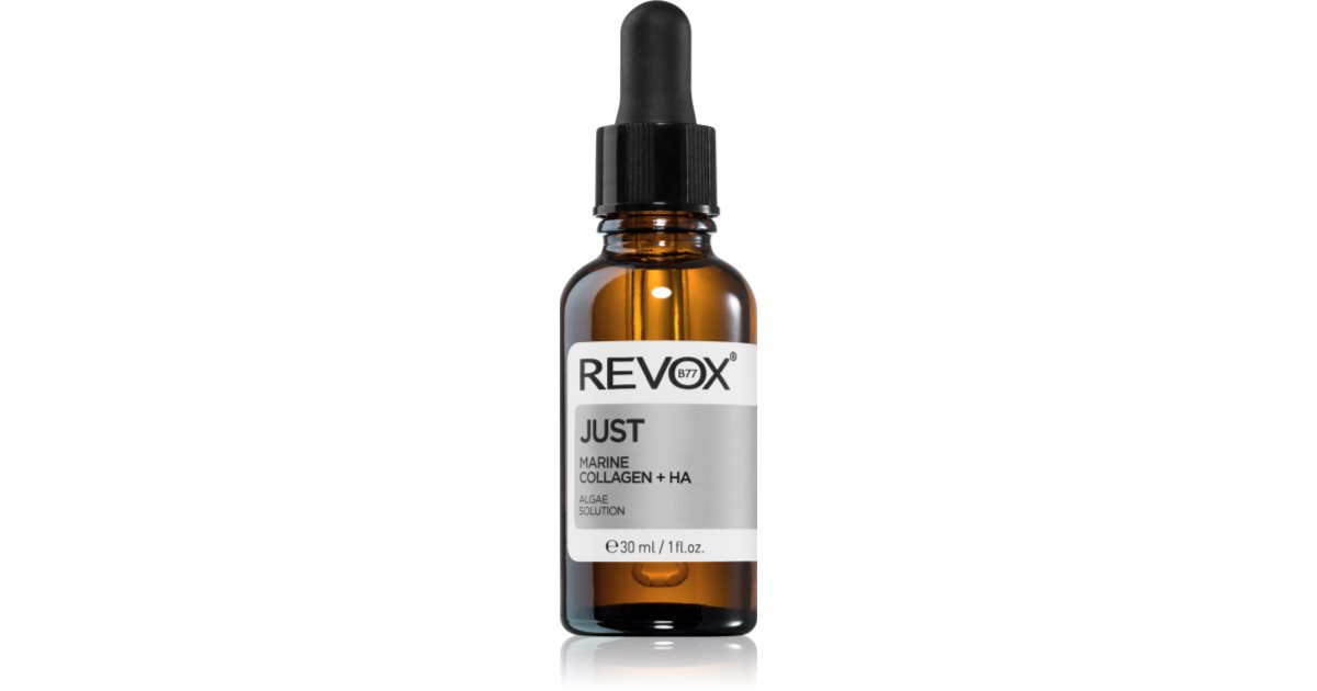 Revox JUST Meereskollagen + HA Serum – Feuchtigkeitsspendende Pflege Für Hautschutz