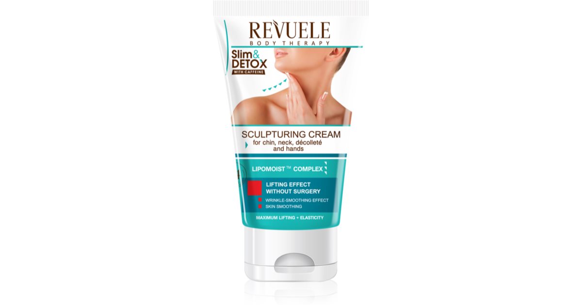 Revuele Slim Detox With Caffeine crème stylisante cou et décolleté notino fr