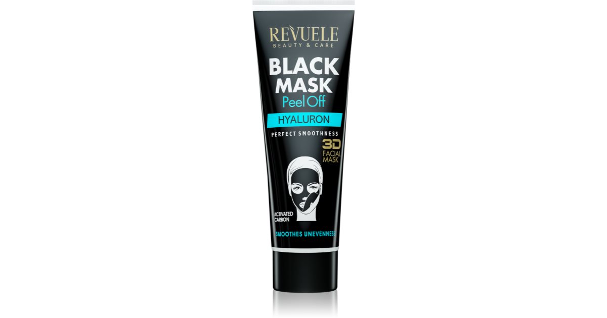 Revuele Black Mask Peel Off Hyaluron Masque Peel Off Purifiant Au ...