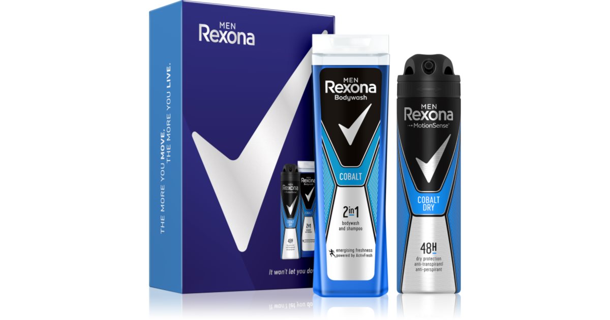Rexona Essentials Rexona Cobalt Geschenkset I.
