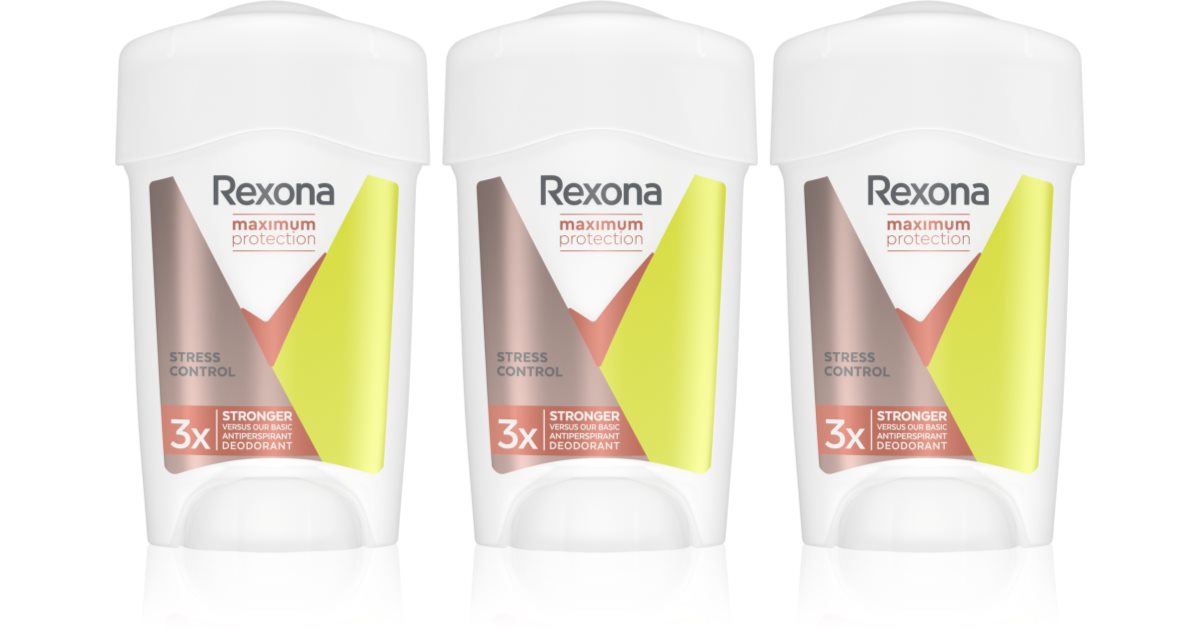 Rexona Maximum Protection Stress Control krémový antiperspirant pro