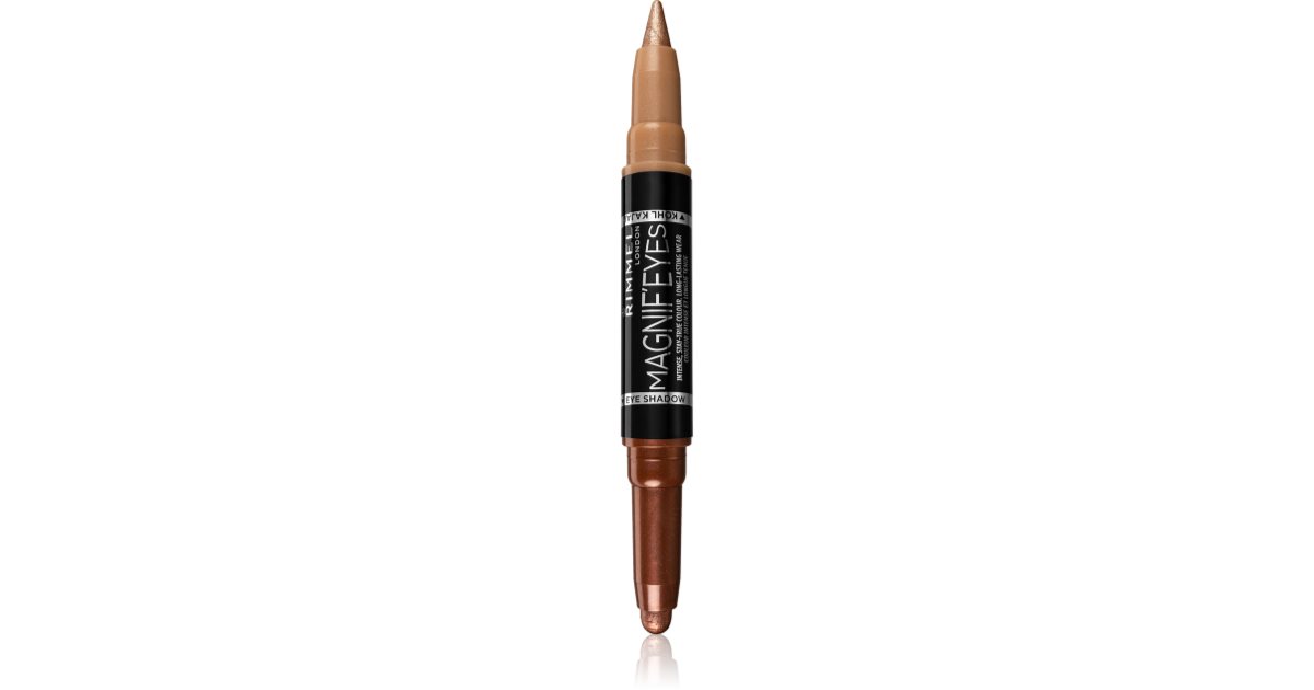 Rimmel Magnif'eyes Double Fard Et Khôl - 003 Queens Of The Bronzed Age - Scintillant