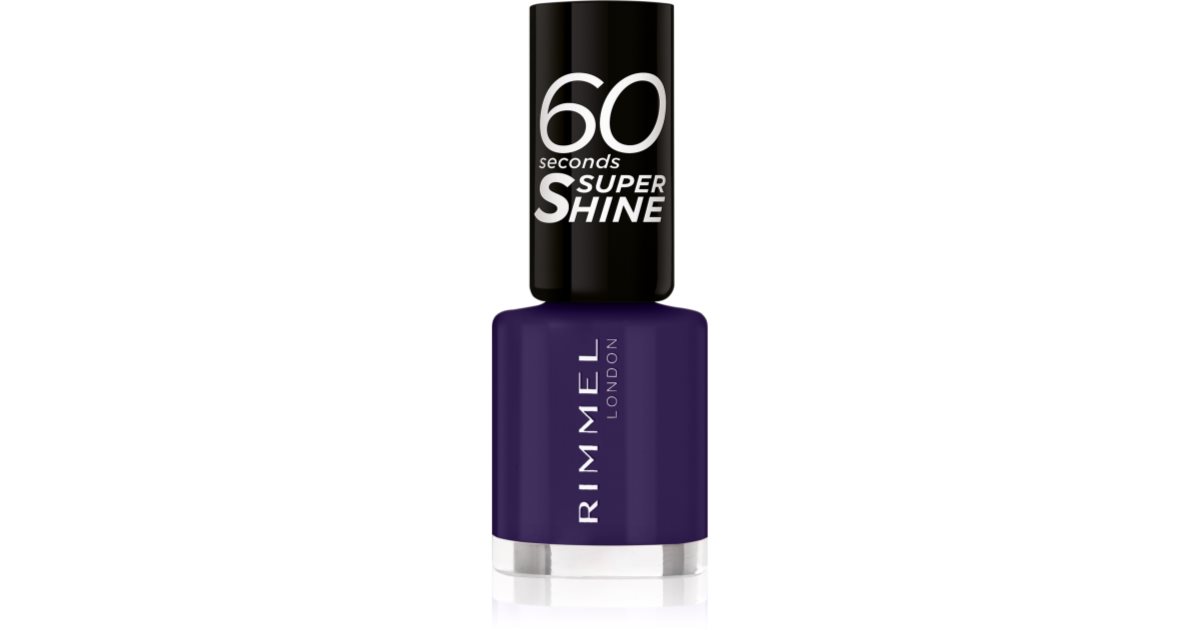 Rimmel 60 Seconds Super-Shine Nagellack – Wild Spice 410, 8 Ml, Ultra-glänzend