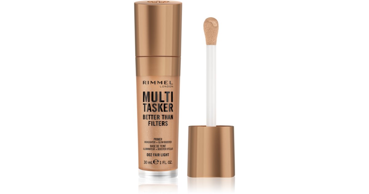 Rimmel MultiTasker Better Than Filters brightening makeup primer to even out skin tone notino