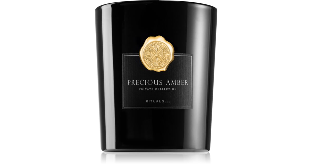 Precious Amber - Coffret 6 bougies parfumées Rituals en