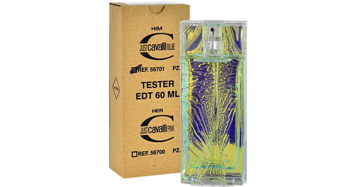 Roberto Cavalli Just Cavalli Blue Eau de Toilette Tester Herren 60 ml