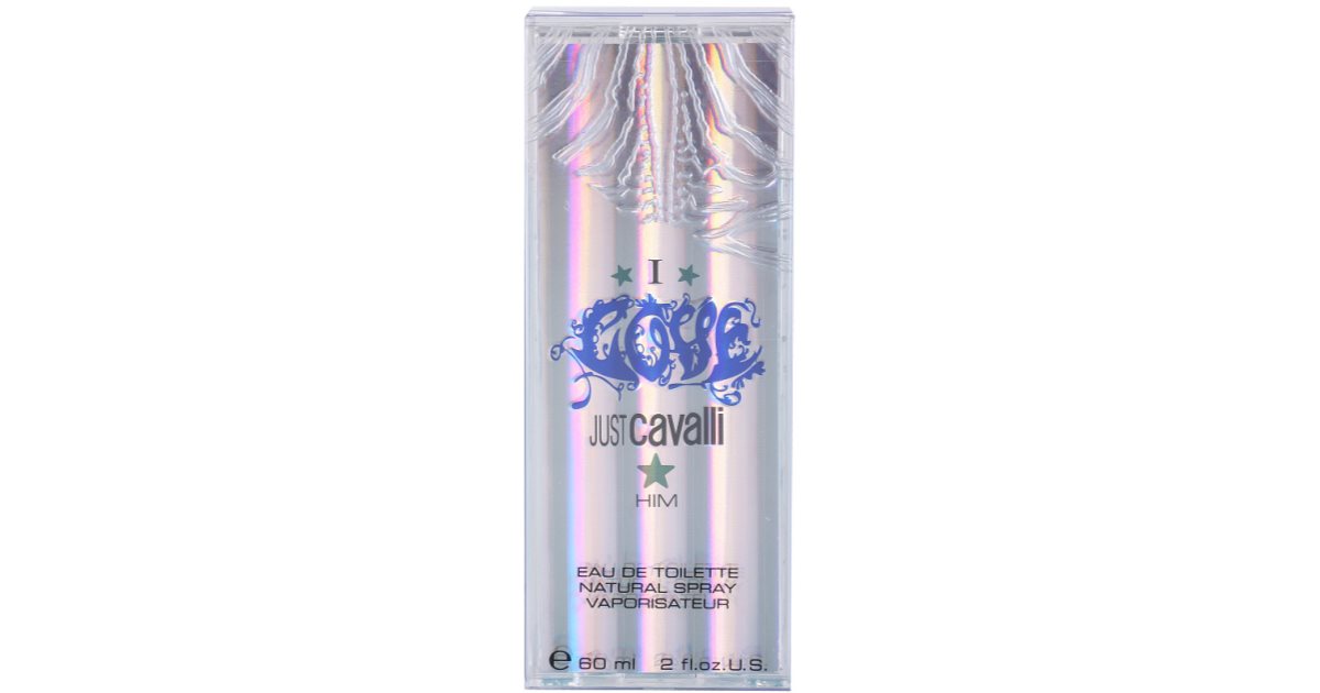香水(男性用) I Love Just Cavalli Him 60ml EDT I Love Just Cavalli