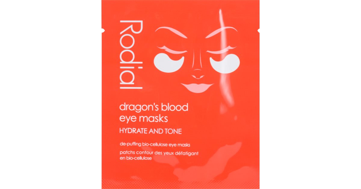 Rodial Mask Rodial Dragon's Blood Eye Masks Maske für die Augen gegen Schwellungen ...