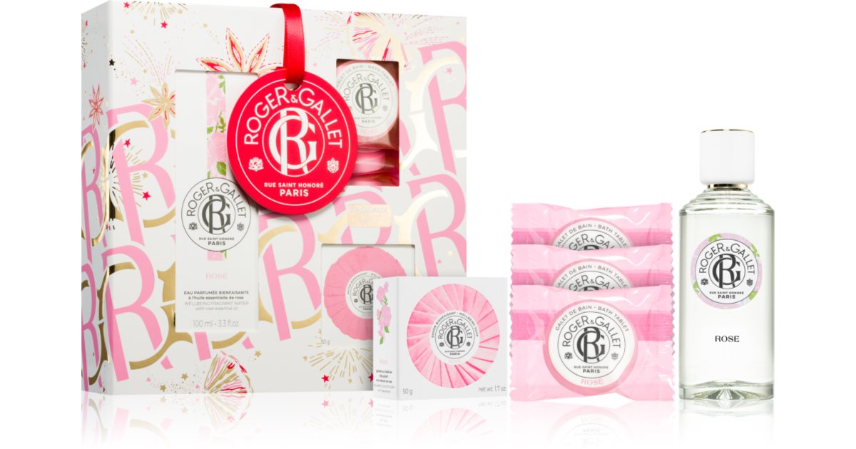 Biofresh Rose Of Bulgaria Geschenkset Für Männer – Mit Shampoo, Duschgel, Seife & Aftershave | Rosen-Pflegeset Für Haut & Haar