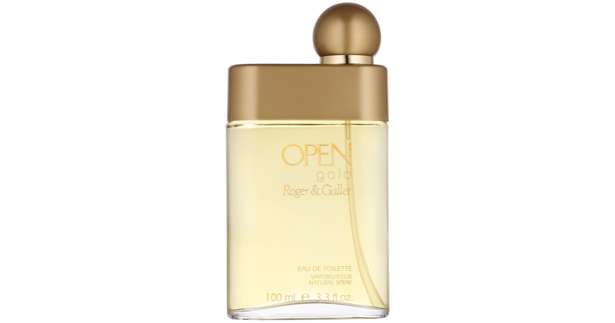 Roger & Gallet Open Gold Eau de Toilette for Men 100 ml | notino.co.uk