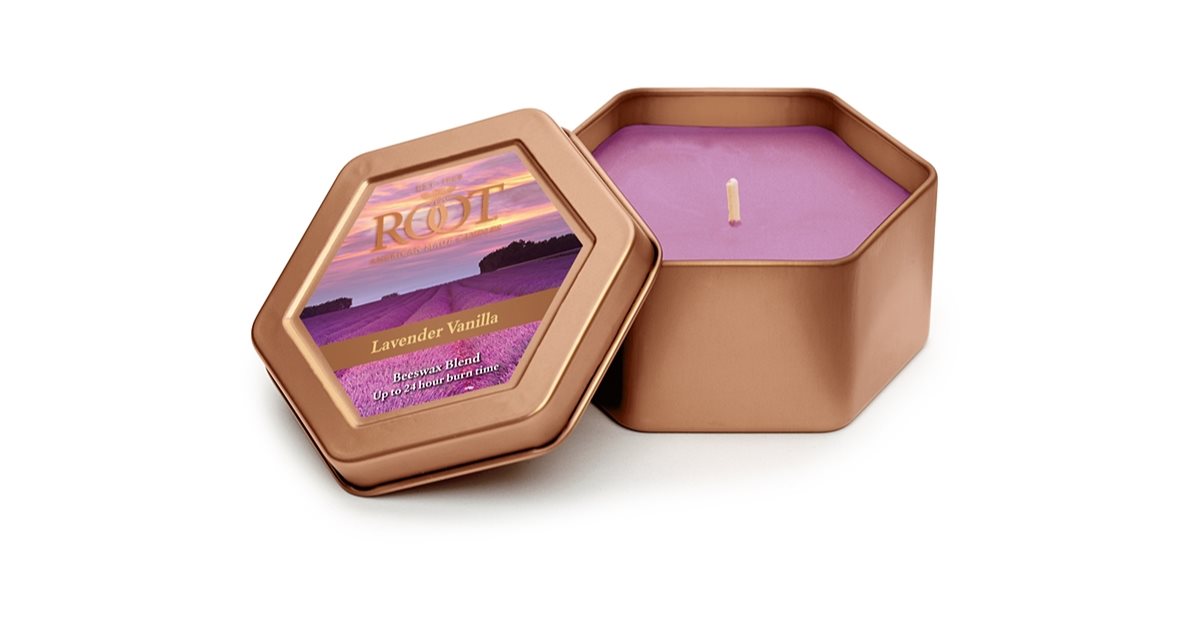 Root Candles Lavender Vanilla vonná svíčka v plechovce notino.cz