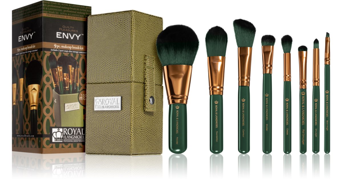 Royal & Langnickel Guilty Pleasures Make-up-Pinsel Set – 12 Vegane Bürsten In Wrath-Design