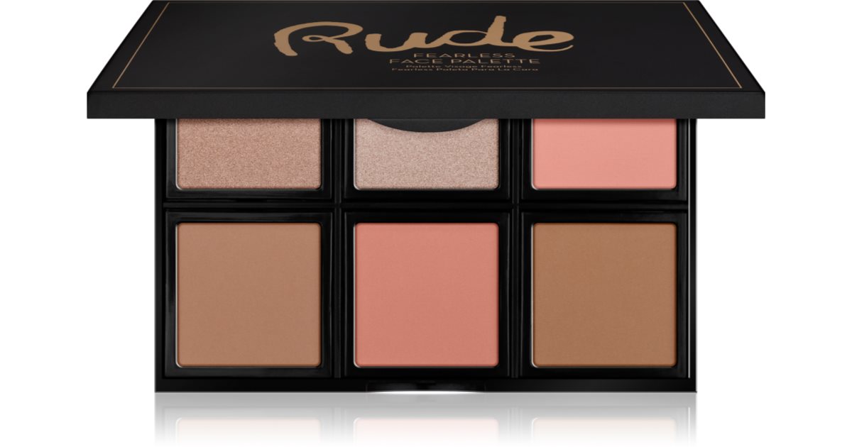 RUDE Fearless Face Palette