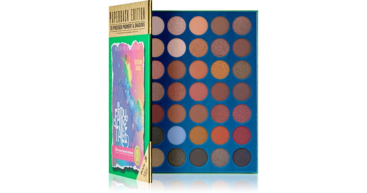 RUDE Twinkle In Her Eyeshadows Palette - Paperback Edition