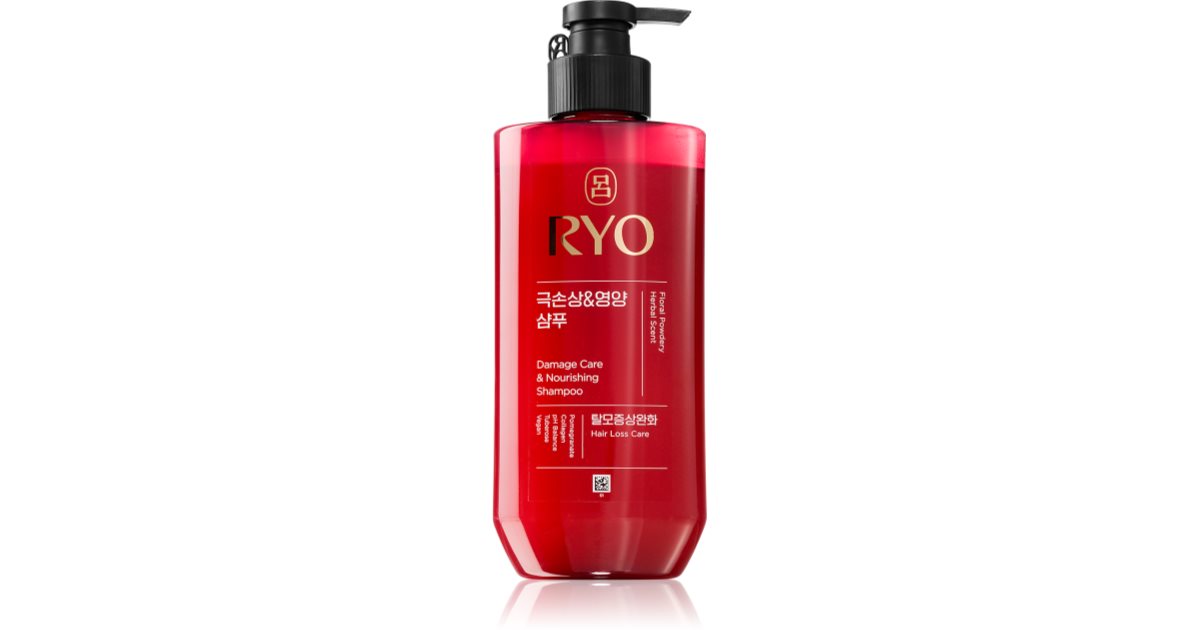 RYO Damage Care & Nourishing Shampoo intensief regenererende shampoo voor Beschadigd Haar