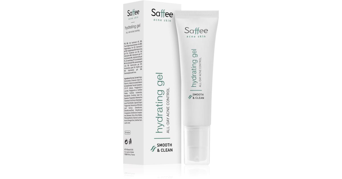 Saffee Acne Skin Hydrating Gel moisturising gel notino.co.uk