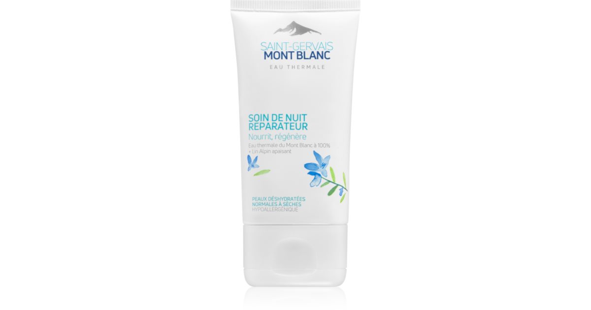 SAINT-GERVAIS MONT BLANC EAU THERMALE crème de nuit régénérante pour