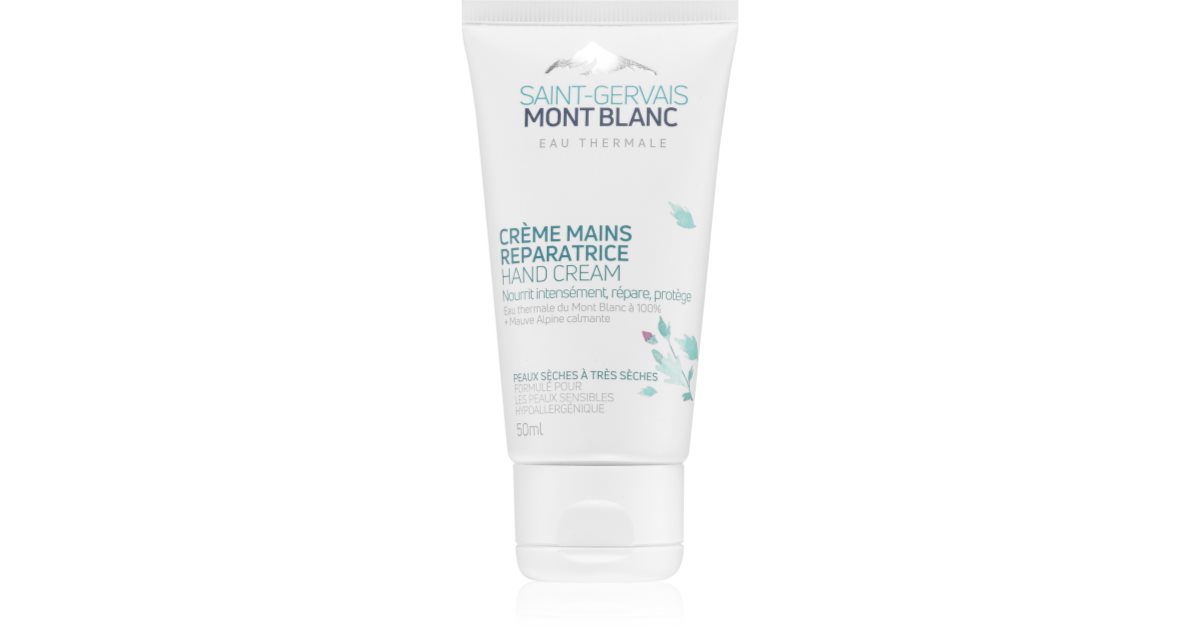 SAINT-GERVAIS MONT BLANC EAU THERMALE crème régénérante mains | notino.fr