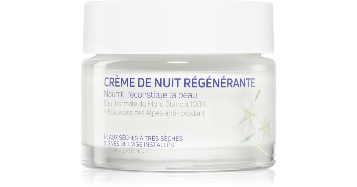 SAINT-GERVAIS MONT BLANC EAU THERMALE crème de nuit régénérante anti