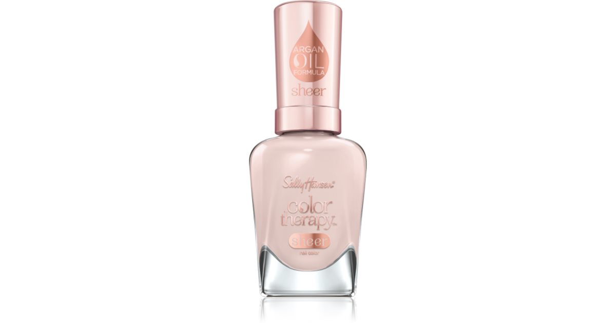 Sally Hansen Color Therapy Nagellack – 483 A Latte Love, 15 G, Mit Arganöl, Pflegend