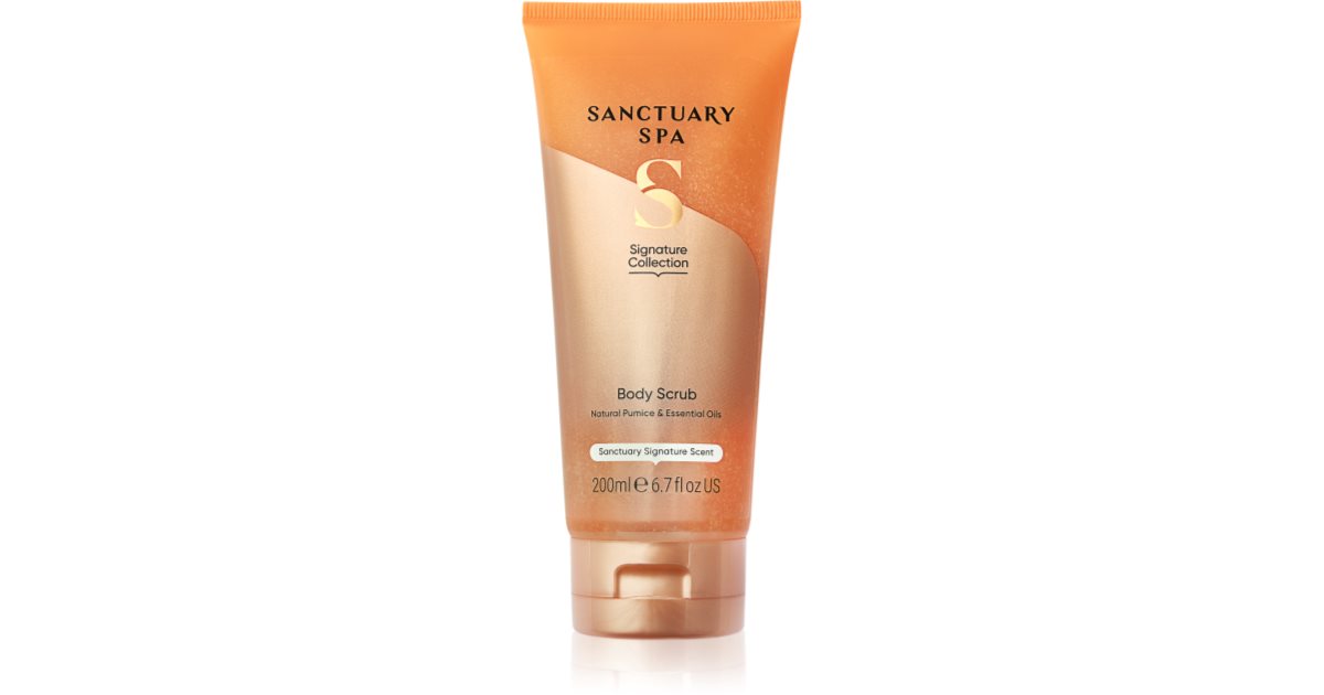 Sanctuary Spa Signature Collection gel scrub with smoothing effect ...