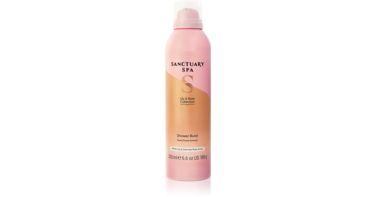 Sanctuary Spa Lily & Rose Shower Foam for skin soothing | notino.ie