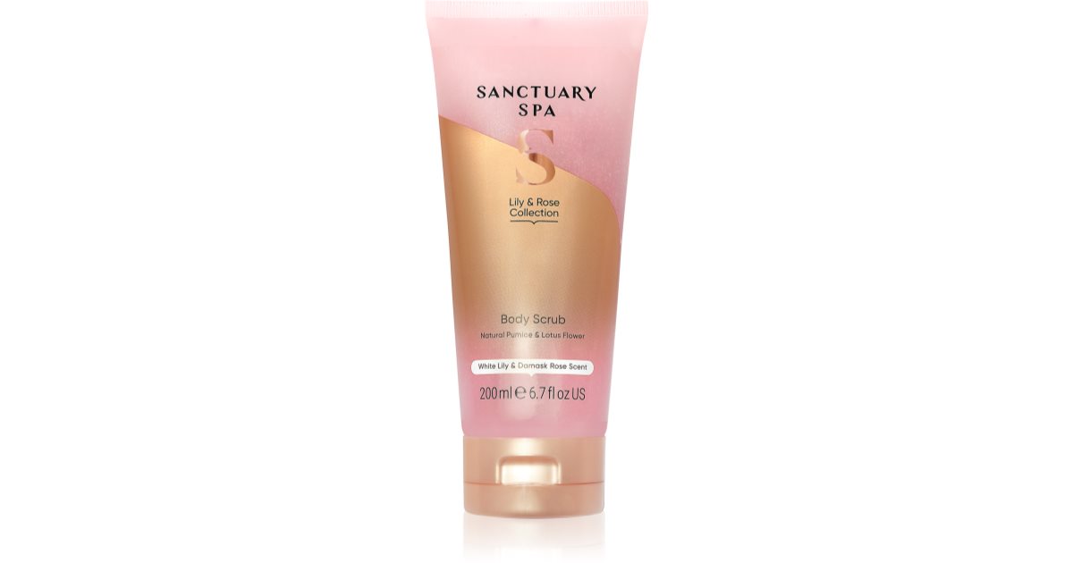 Sanctuary Spa Salz-Körperpeeling Mit Meersalz & Ölen – Vegan, Tierversuchsfrei, 60 G Orange
