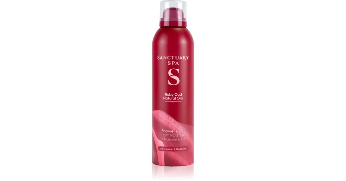 Sanctuary Spa Ruby Oud shower foam with nourishing effect | notino.co.uk