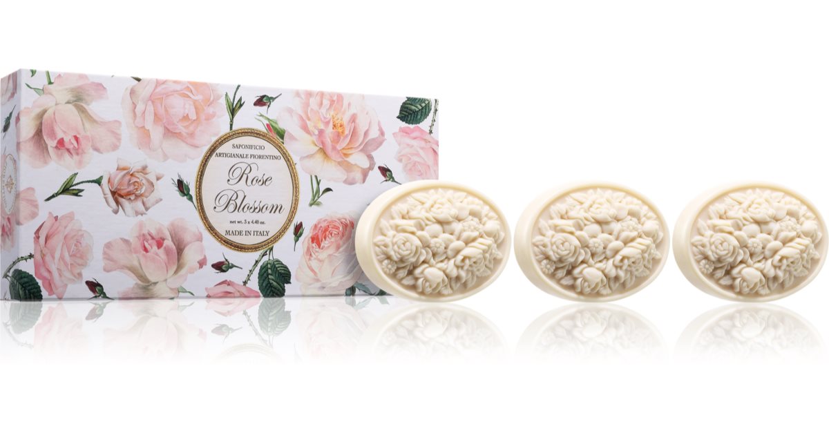 Rose Set Dm Saponificio Artigianale Fiorentino Rose Blossom Set set trdih mil ...