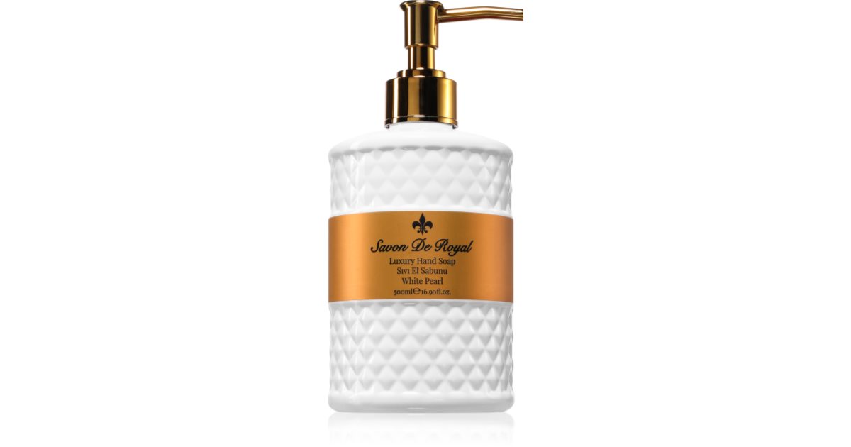 Savon The Royal White Pearl savon liquide mains | notino.be