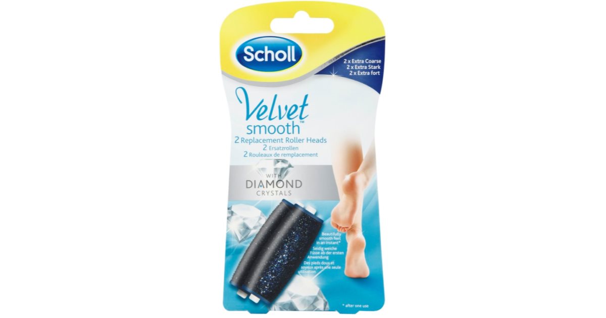 Scholl electronic foot deals file replacement heads